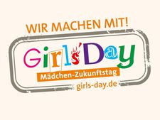 Grafik mit Girls Day Logo
