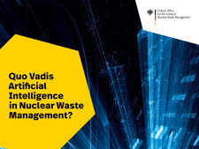  Cover photo of the brochure "Quo Vadis Artificial Intelligence in Nuclear Waste Management?"