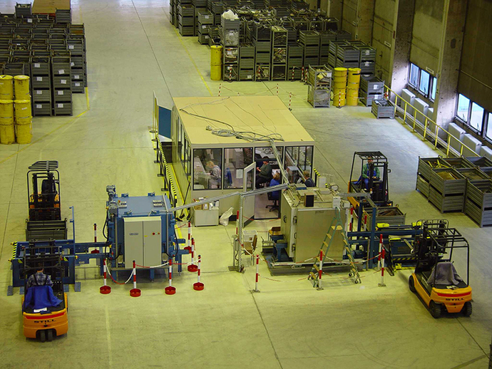 Measuring facility for clearance Greifswald