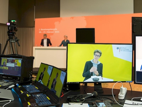 Digital und selbstorganisiert – Erster Beratungstermin der Fachkonferenz (© BASE/Bildkraftwerk/Kurc) Digital und selbstorganisiert – Erster Beratungstermin der Fachkonferenz