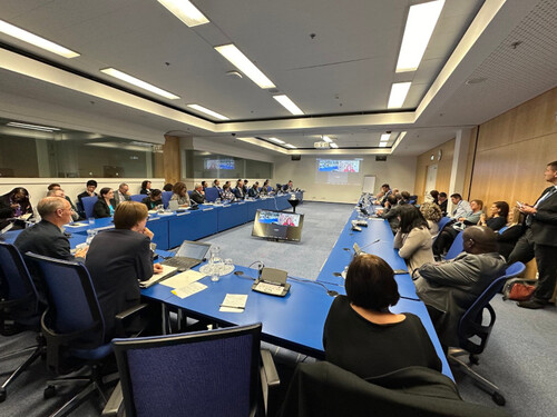 Alternative reactor types and the future of nuclear waste management: BASE in discussion with experts at the IAEA General Conference (© BASE) Alternative reactor types and the future of nuclear waste management: BASE in discussion with experts at the IAEA General Conference