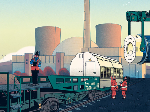 One year of nuclear phase-out: many tasks remain for nuclear waste disposal (© BASE) One year of nuclear phase-out: many tasks remain for nuclear waste disposal